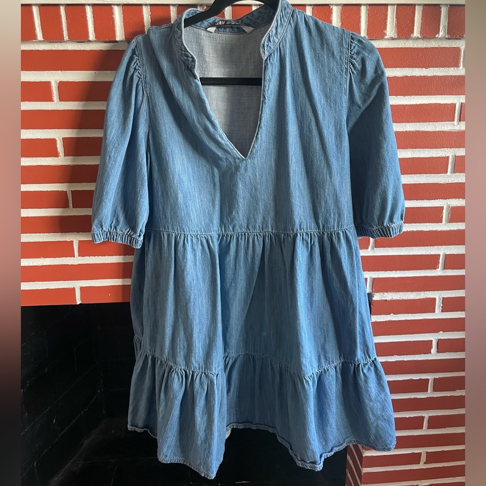 Zara denim dress